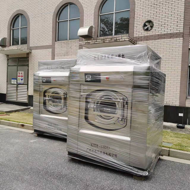 中山市全自動工業(yè)洗衣機安裝，大容量工業(yè)洗衣機定制方案