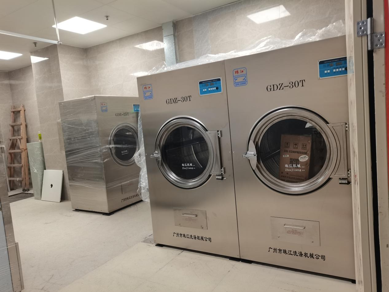 廣州全鋼工業(yè)洗衣機(jī)XTH-250D：賓館洗滌1噸布草電費(fèi)不到50元，這能耗真材實(shí)料看得見(jiàn)！